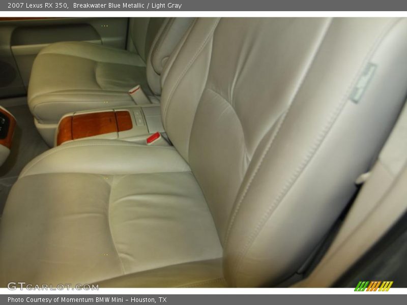 Breakwater Blue Metallic / Light Gray 2007 Lexus RX 350