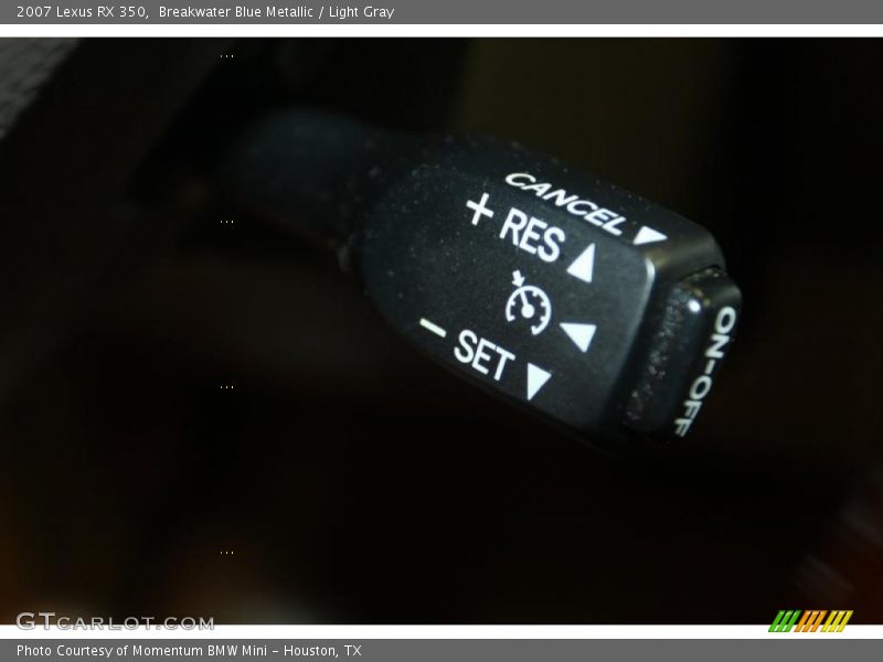 Breakwater Blue Metallic / Light Gray 2007 Lexus RX 350