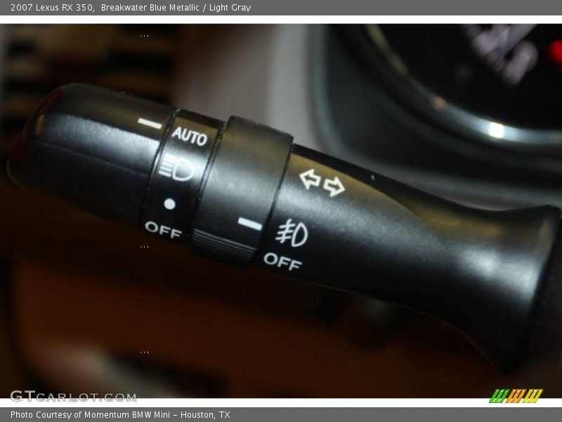 Breakwater Blue Metallic / Light Gray 2007 Lexus RX 350