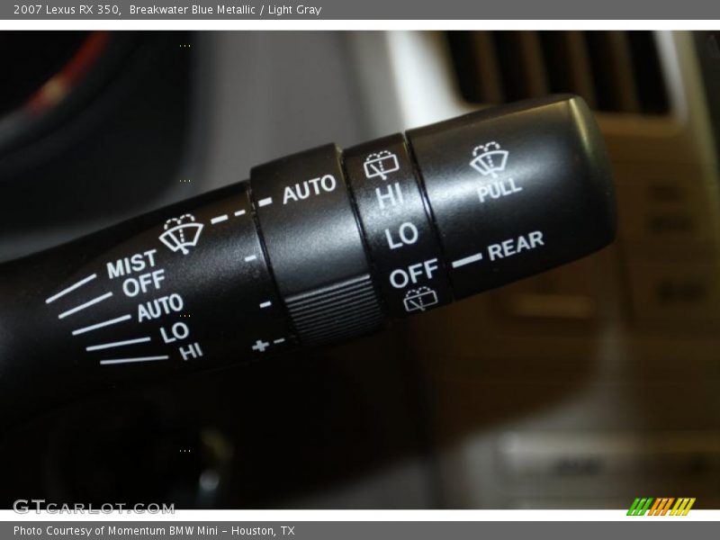 Breakwater Blue Metallic / Light Gray 2007 Lexus RX 350
