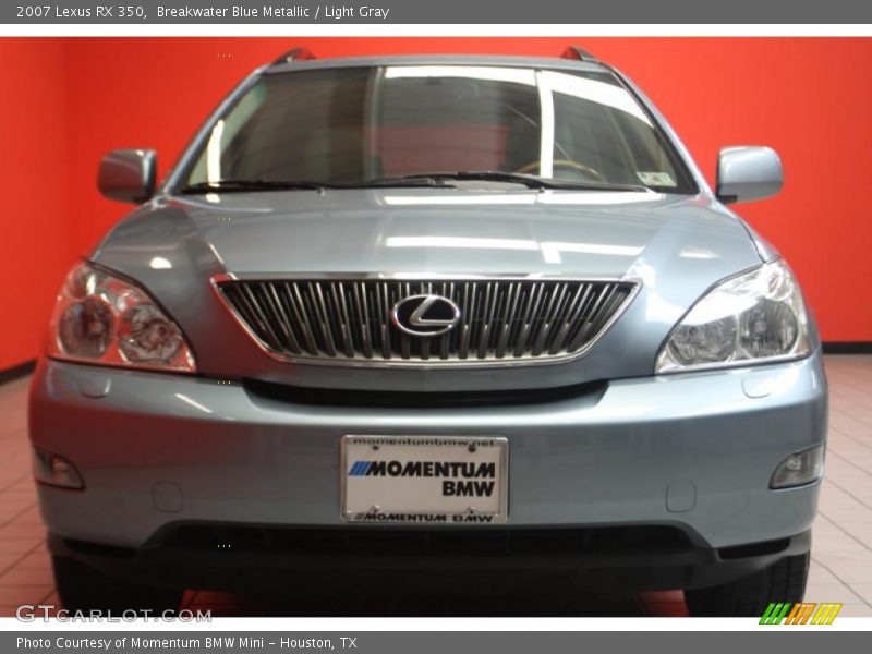 Breakwater Blue Metallic / Light Gray 2007 Lexus RX 350