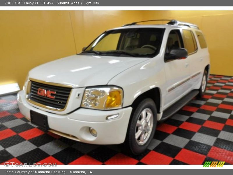 Summit White / Light Oak 2003 GMC Envoy XL SLT 4x4