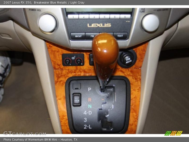 Breakwater Blue Metallic / Light Gray 2007 Lexus RX 350