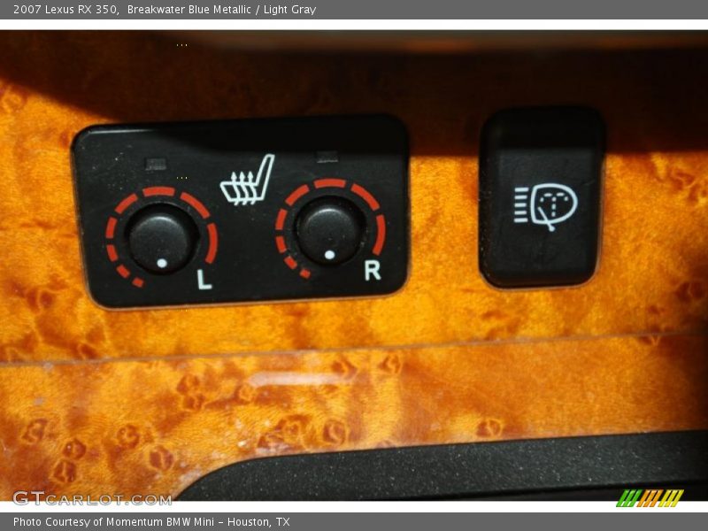 Breakwater Blue Metallic / Light Gray 2007 Lexus RX 350