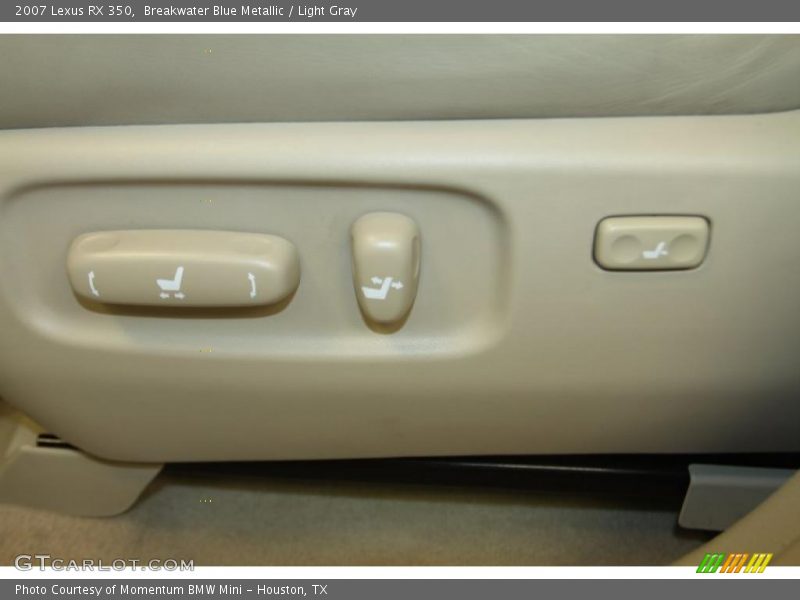 Breakwater Blue Metallic / Light Gray 2007 Lexus RX 350