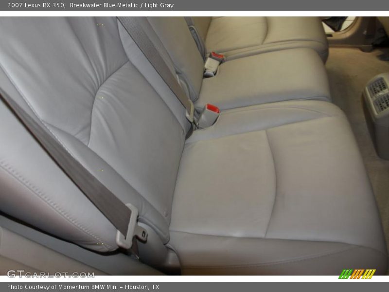 Breakwater Blue Metallic / Light Gray 2007 Lexus RX 350