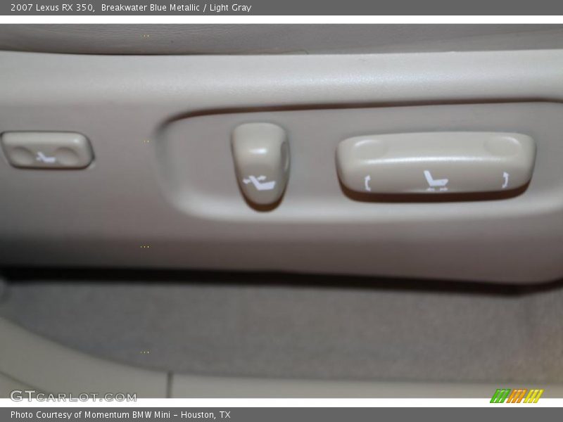 Breakwater Blue Metallic / Light Gray 2007 Lexus RX 350