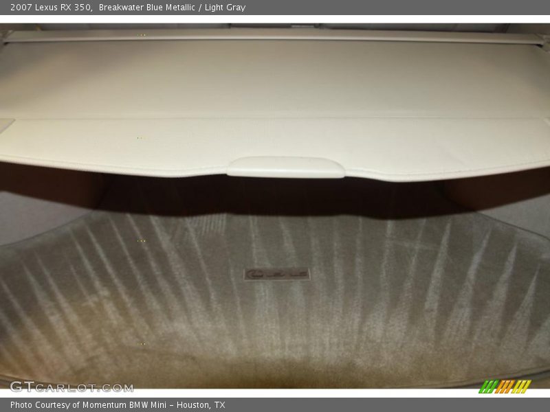 Breakwater Blue Metallic / Light Gray 2007 Lexus RX 350