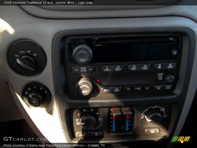 Summit White / Light Gray 2008 Chevrolet TrailBlazer LS 4x4