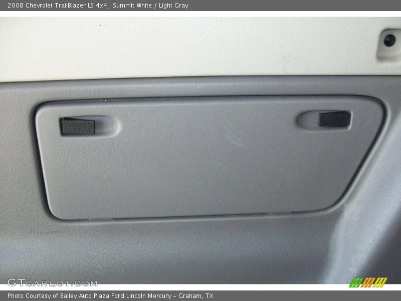 Summit White / Light Gray 2008 Chevrolet TrailBlazer LS 4x4