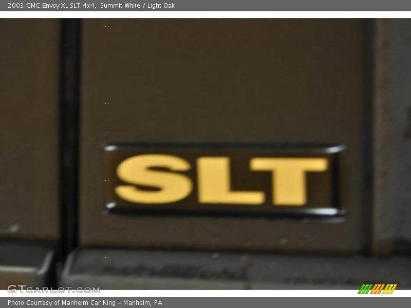 Summit White / Light Oak 2003 GMC Envoy XL SLT 4x4