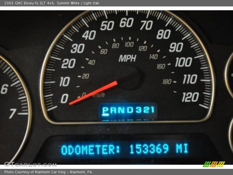 Summit White / Light Oak 2003 GMC Envoy XL SLT 4x4