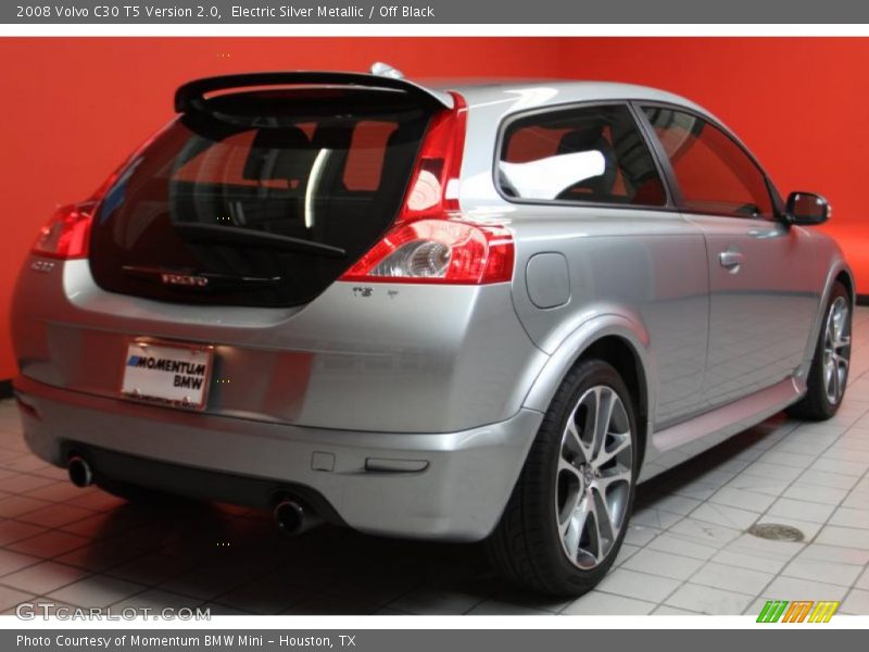 Electric Silver Metallic / Off Black 2008 Volvo C30 T5 Version 2.0