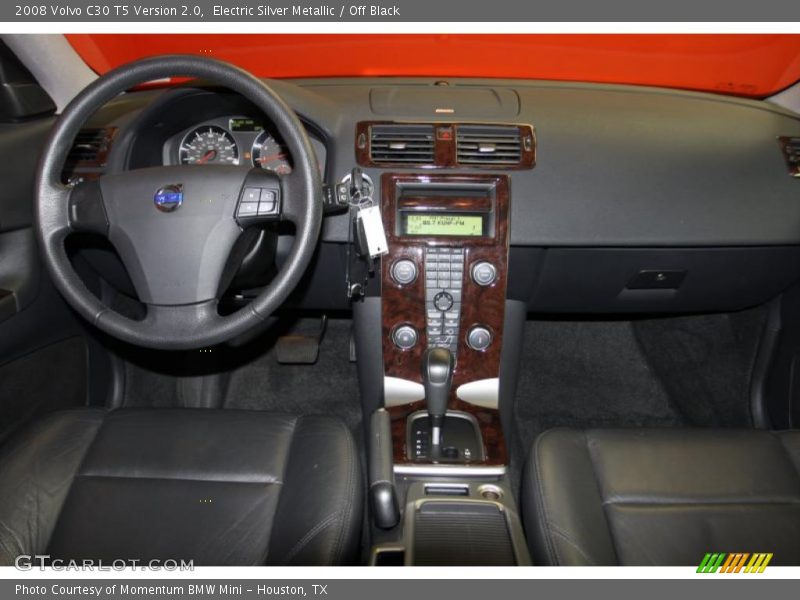 Electric Silver Metallic / Off Black 2008 Volvo C30 T5 Version 2.0
