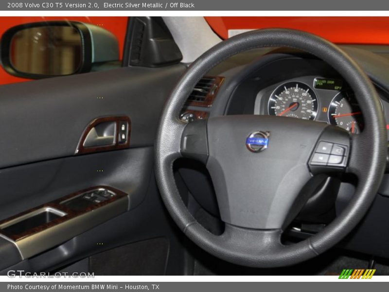Electric Silver Metallic / Off Black 2008 Volvo C30 T5 Version 2.0