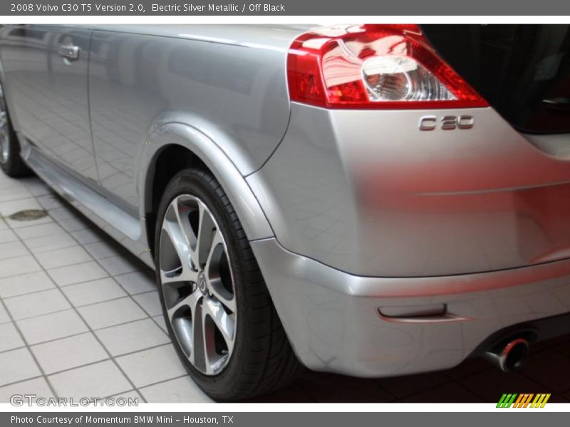 Electric Silver Metallic / Off Black 2008 Volvo C30 T5 Version 2.0