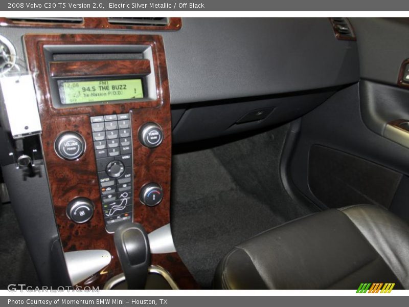 Electric Silver Metallic / Off Black 2008 Volvo C30 T5 Version 2.0