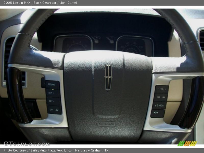 Black Clearcoat / Light Camel 2008 Lincoln MKX