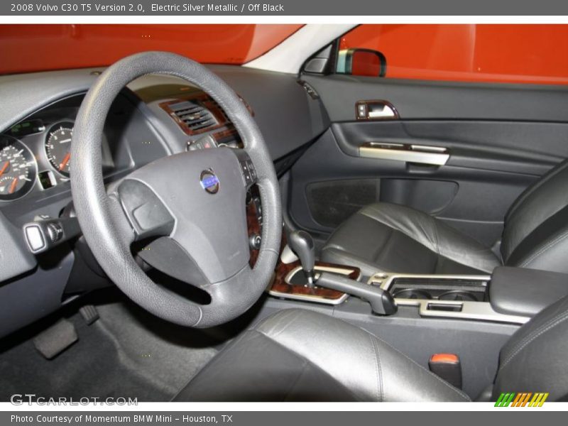 Electric Silver Metallic / Off Black 2008 Volvo C30 T5 Version 2.0