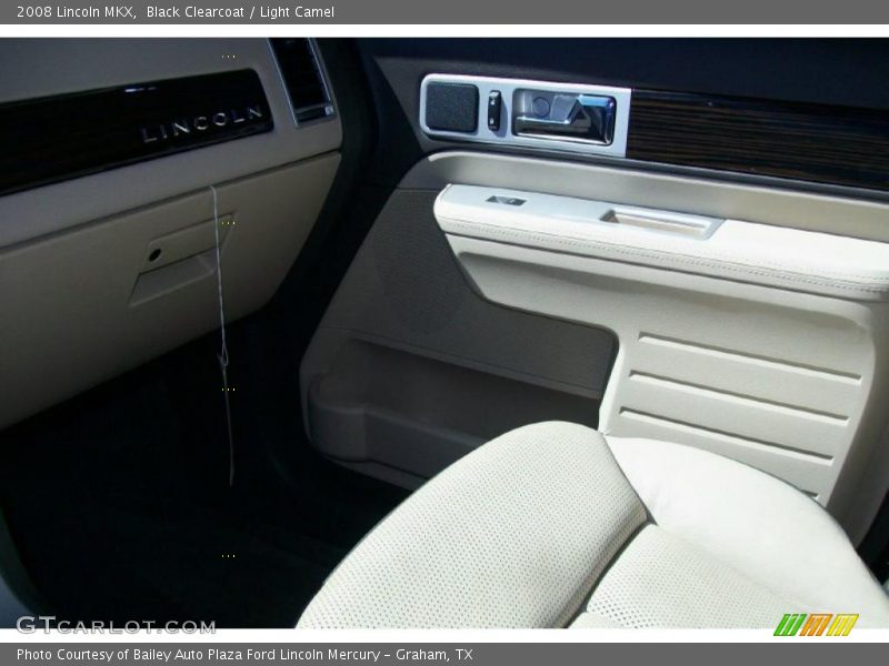Black Clearcoat / Light Camel 2008 Lincoln MKX