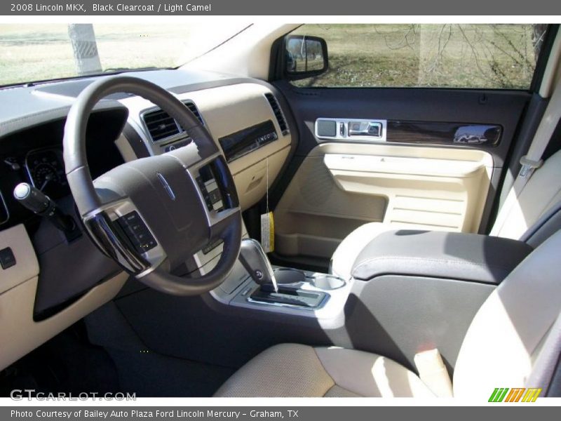 Black Clearcoat / Light Camel 2008 Lincoln MKX