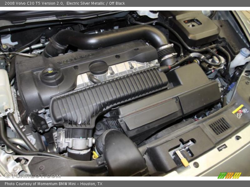 Electric Silver Metallic / Off Black 2008 Volvo C30 T5 Version 2.0