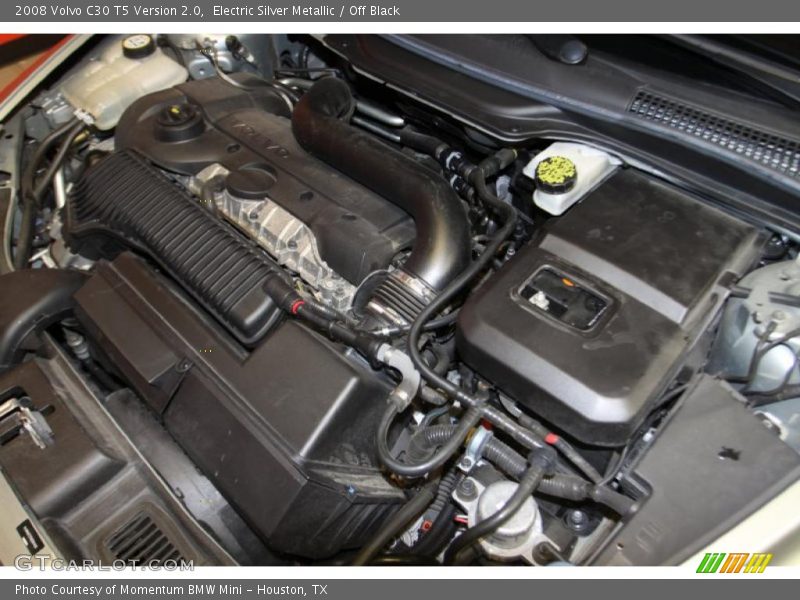 Electric Silver Metallic / Off Black 2008 Volvo C30 T5 Version 2.0
