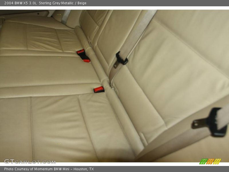 Sterling Grey Metallic / Beige 2004 BMW X5 3.0i