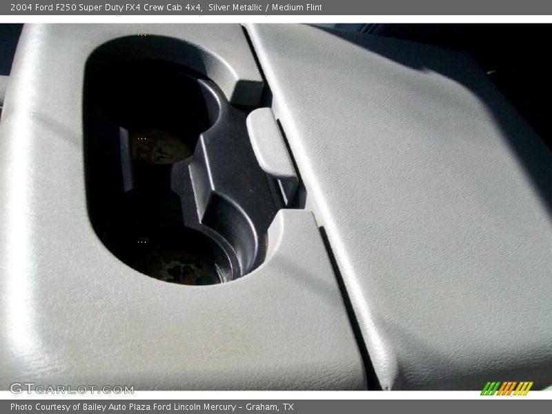 Silver Metallic / Medium Flint 2004 Ford F250 Super Duty FX4 Crew Cab 4x4