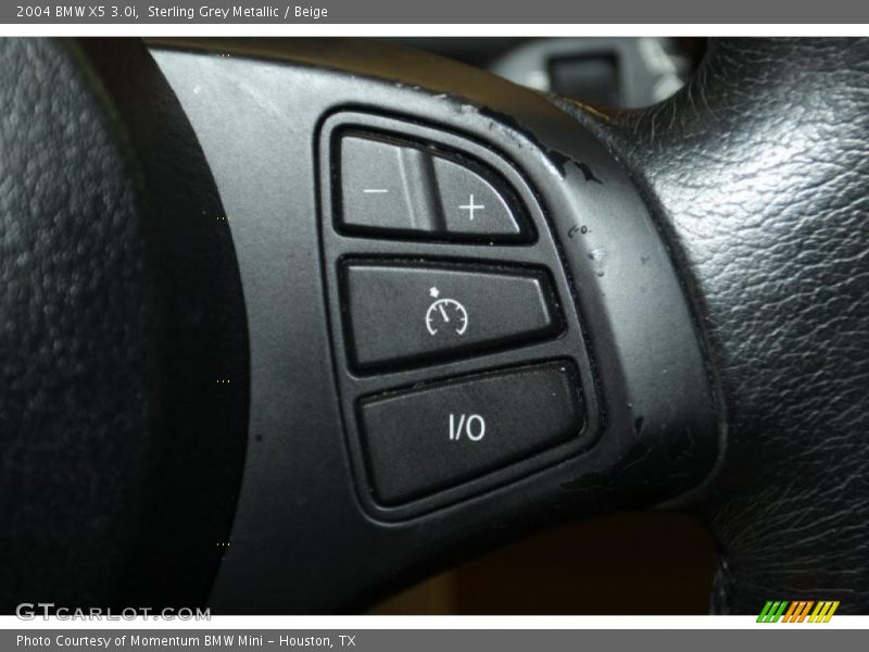Sterling Grey Metallic / Beige 2004 BMW X5 3.0i