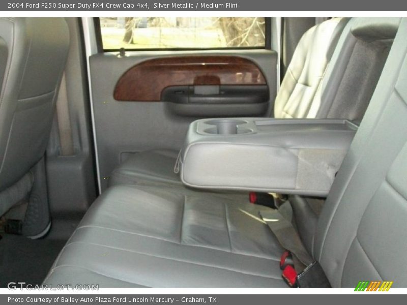 Silver Metallic / Medium Flint 2004 Ford F250 Super Duty FX4 Crew Cab 4x4