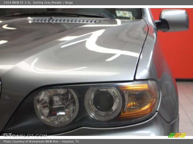 Sterling Grey Metallic / Beige 2004 BMW X5 3.0i