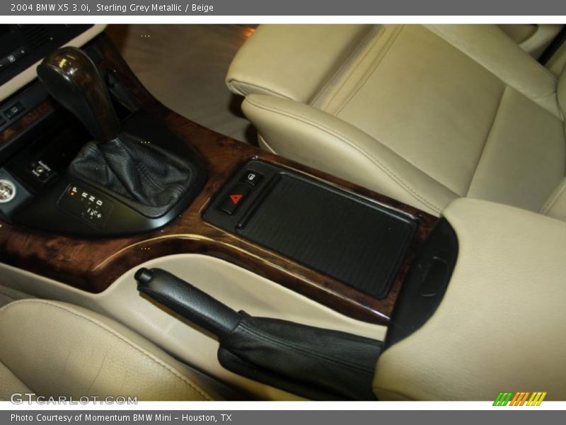 Sterling Grey Metallic / Beige 2004 BMW X5 3.0i
