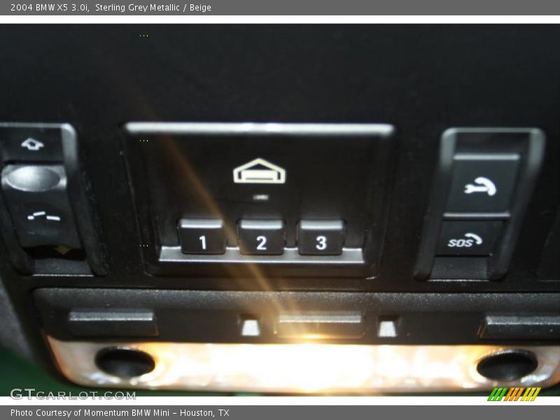 Sterling Grey Metallic / Beige 2004 BMW X5 3.0i