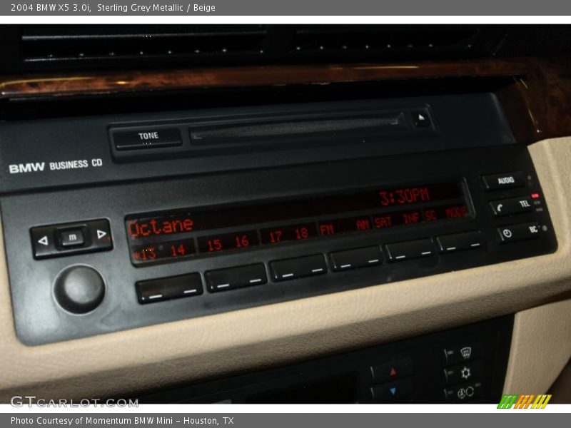 Sterling Grey Metallic / Beige 2004 BMW X5 3.0i