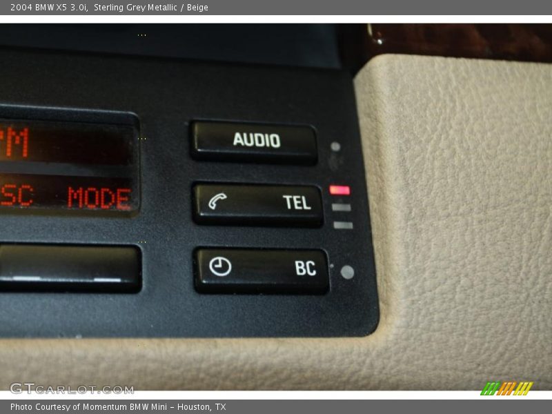 Sterling Grey Metallic / Beige 2004 BMW X5 3.0i