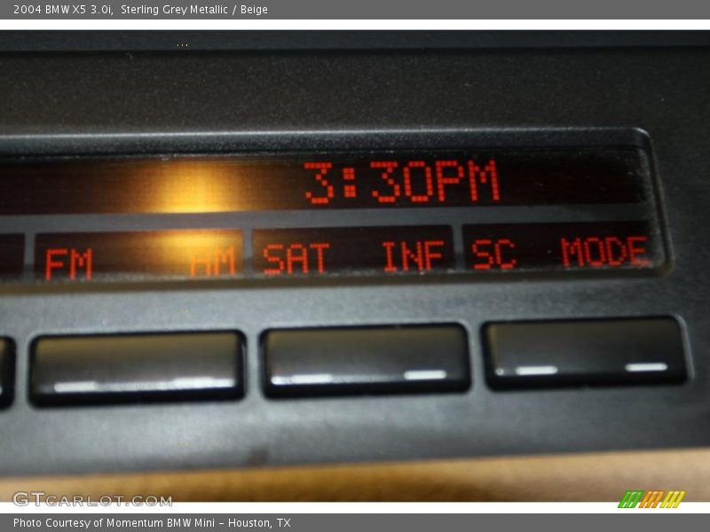 Sterling Grey Metallic / Beige 2004 BMW X5 3.0i