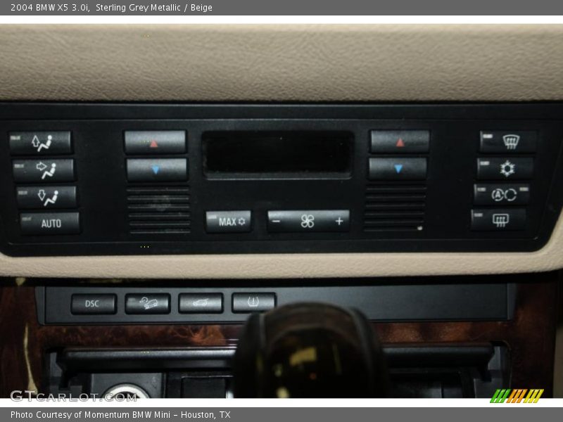 Sterling Grey Metallic / Beige 2004 BMW X5 3.0i