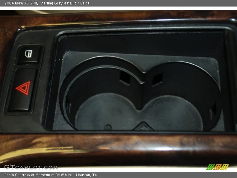 Sterling Grey Metallic / Beige 2004 BMW X5 3.0i