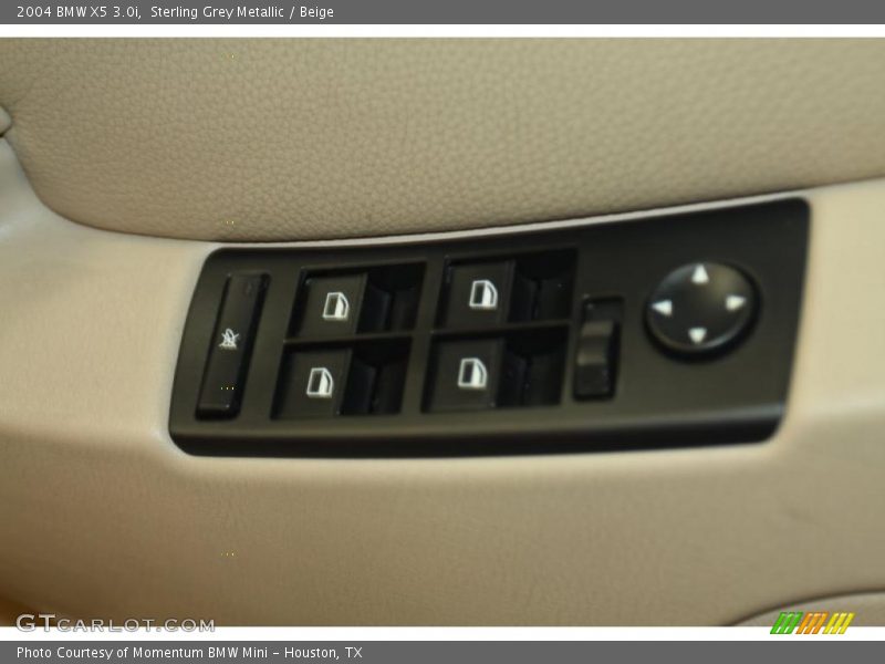 Sterling Grey Metallic / Beige 2004 BMW X5 3.0i