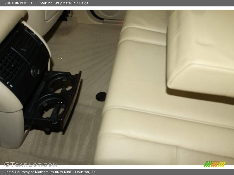 Sterling Grey Metallic / Beige 2004 BMW X5 3.0i