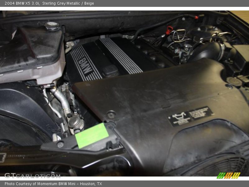 Sterling Grey Metallic / Beige 2004 BMW X5 3.0i