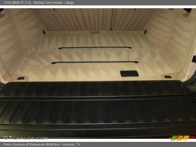 Sterling Grey Metallic / Beige 2004 BMW X5 3.0i