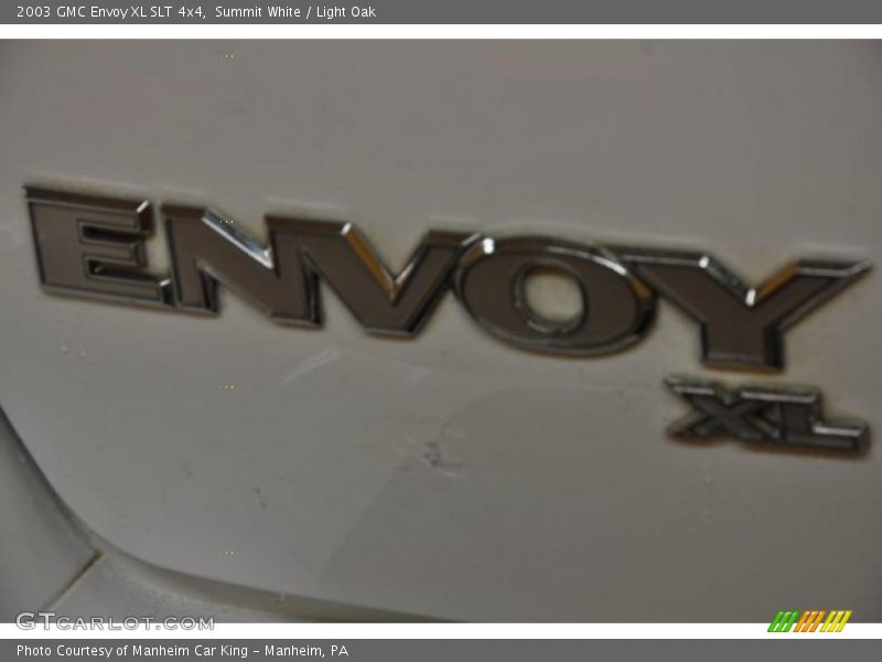 Summit White / Light Oak 2003 GMC Envoy XL SLT 4x4