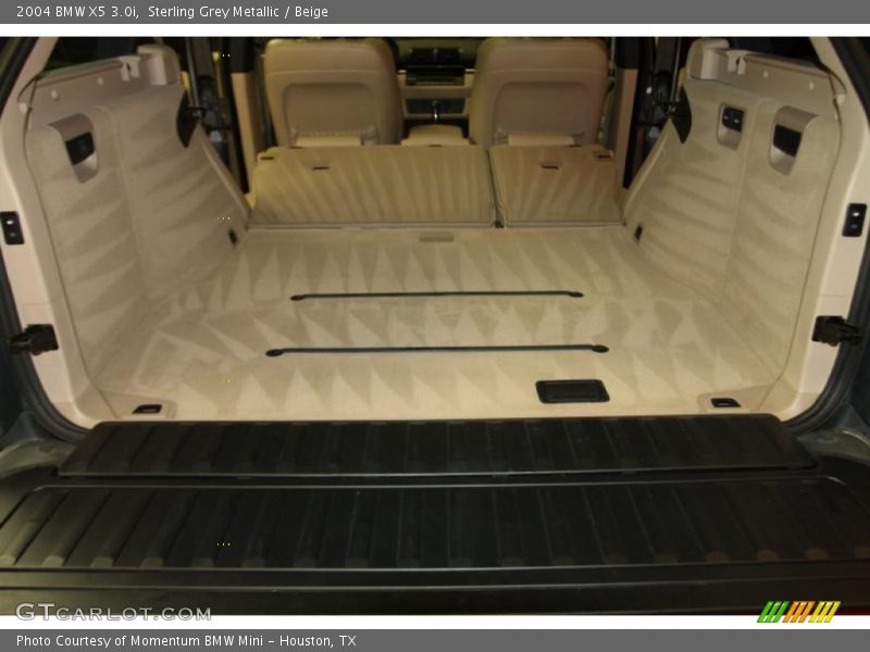 Sterling Grey Metallic / Beige 2004 BMW X5 3.0i