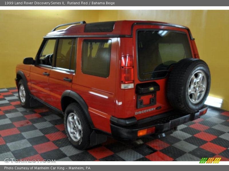 Rutland Red / Bahama Beige 1999 Land Rover Discovery Series II