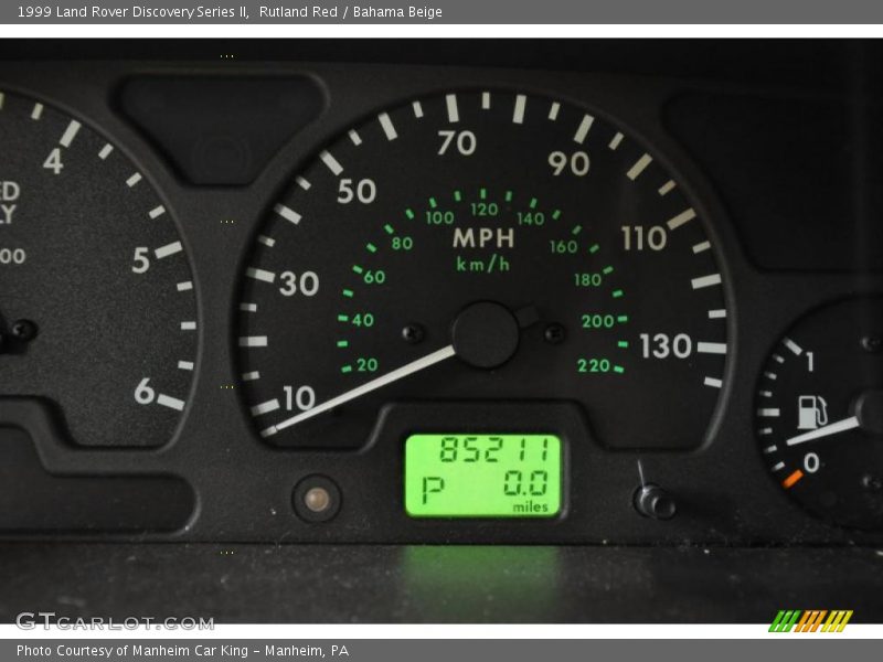 Rutland Red / Bahama Beige 1999 Land Rover Discovery Series II