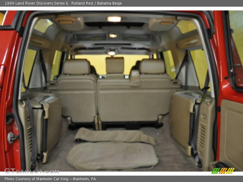 Rutland Red / Bahama Beige 1999 Land Rover Discovery Series II