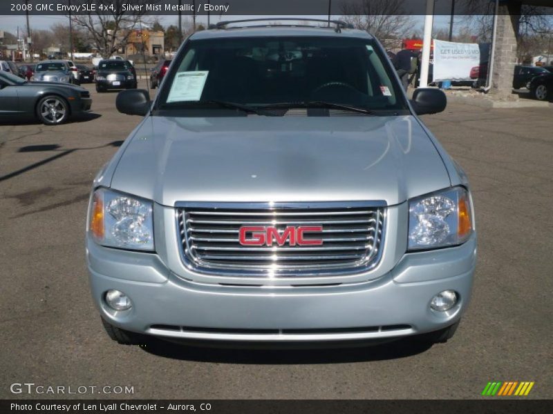 Silver Mist Metallic / Ebony 2008 GMC Envoy SLE 4x4