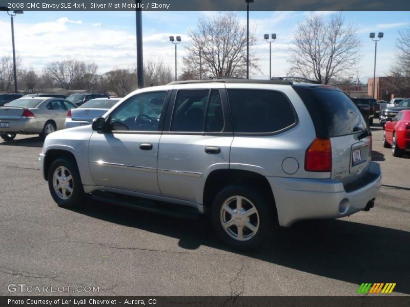 Silver Mist Metallic / Ebony 2008 GMC Envoy SLE 4x4